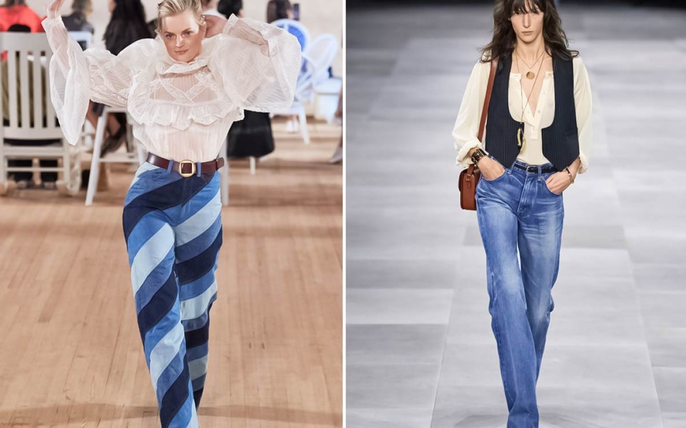 Pantalones Campana Talla Grande - LACASADELAMODA